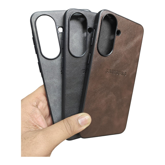 Samsung Galaxy A57 5G Luxury Leather ( Side Soft, Back Hard ) Premium Quality Back Cover Case