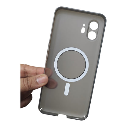 Nothing Phone 2 Premium Quality Magsafe Matte Hard Plastic Back Cover Case