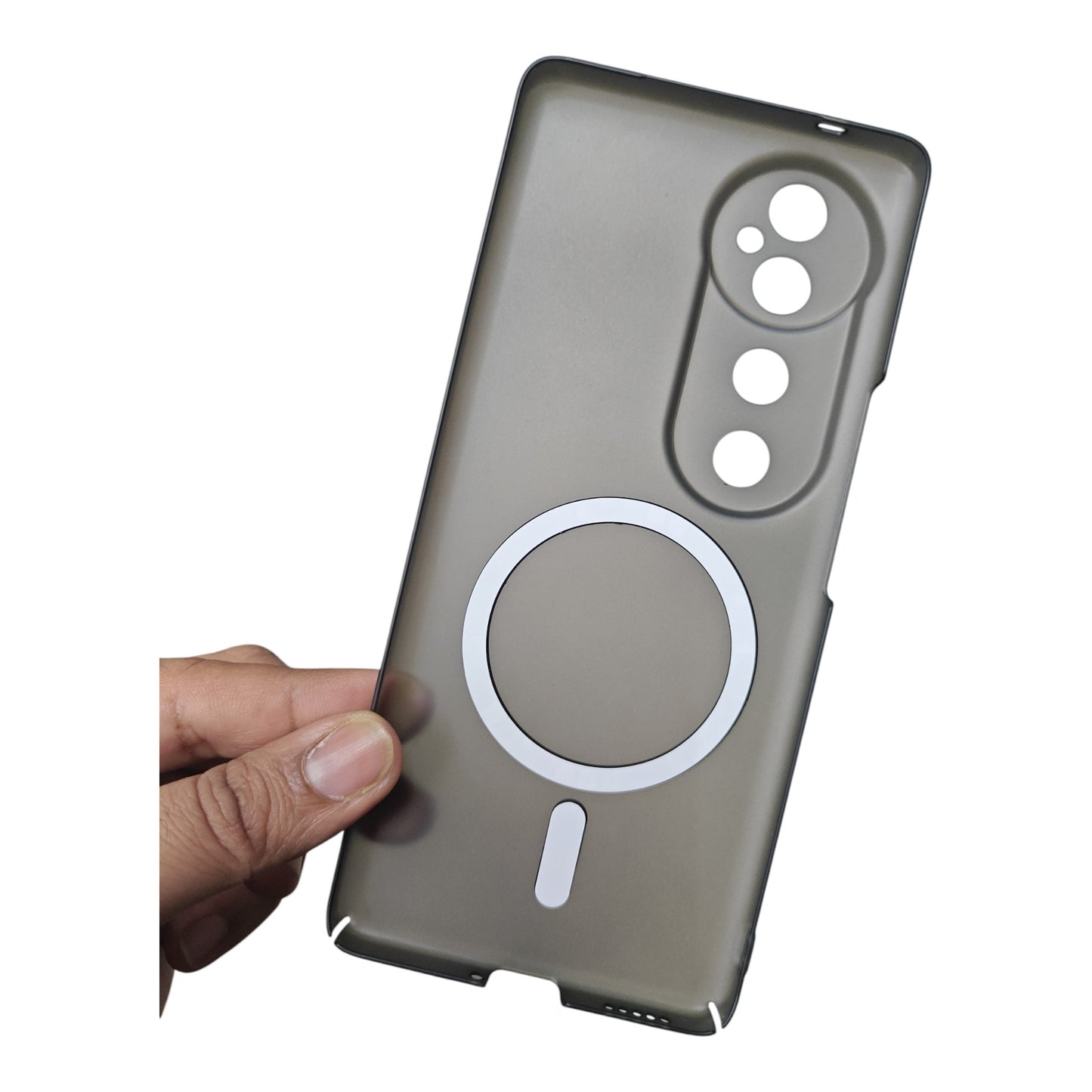 Vivo V40 / V40 Pro / T3 Ultra Premium Quality Magsafe Matte Hard Plastic Back Cover Case