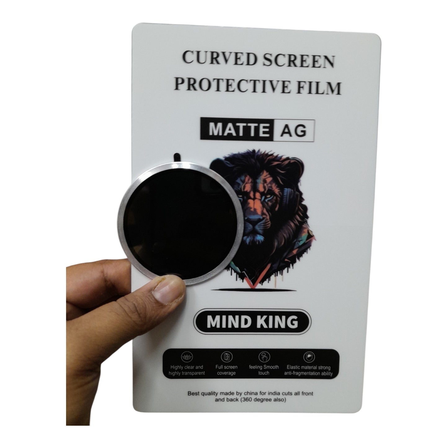 Vivo X300 Ultra 5G Matte & Glossy Finish Back Lamination Membrane Protector + Camera Lens Ring