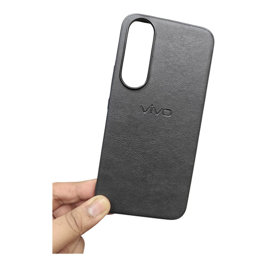 Vivo V70FE 5G / V70 FE 5G Luxury Leather ( Side Soft, Back Hard ) Premium Quality Back Cover Case