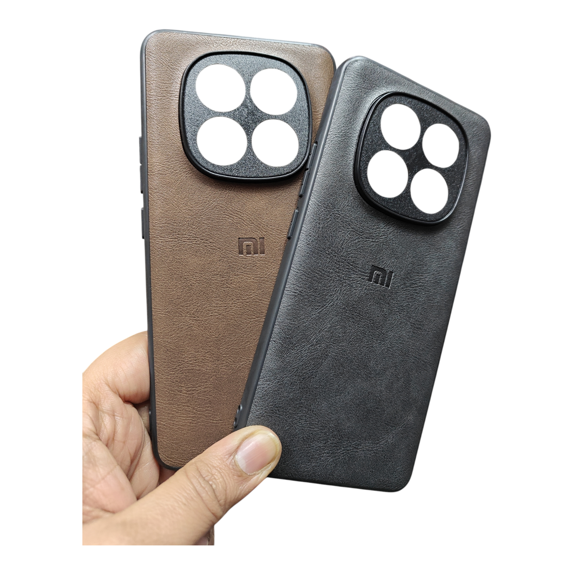Xiaomi Redmi Note 14 Pro Plus Luxury Leather ( Side Soft, Back Hard ) Back Cover Case - Royal Star