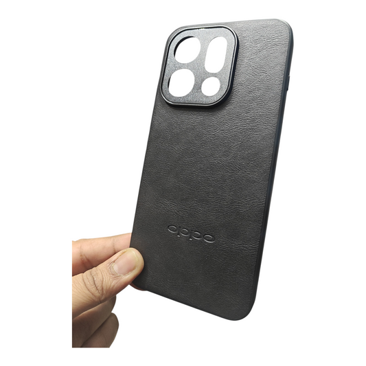 Oppo Find X9 5G Luxury Leather ( Side Soft, Back Hard ) Premium Quality Back Cover Case