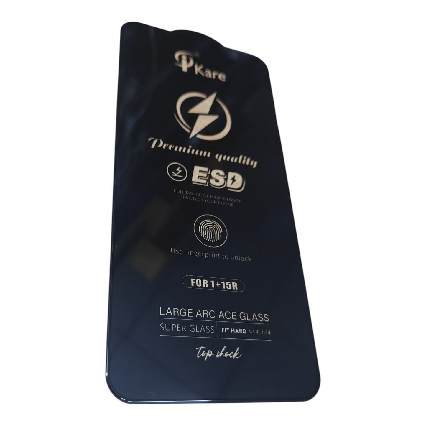 OnePlus 15R 5G ( Finger Print Unlock ) Premium Quality Tempered Glass Screen Protector Guard - Royal Star