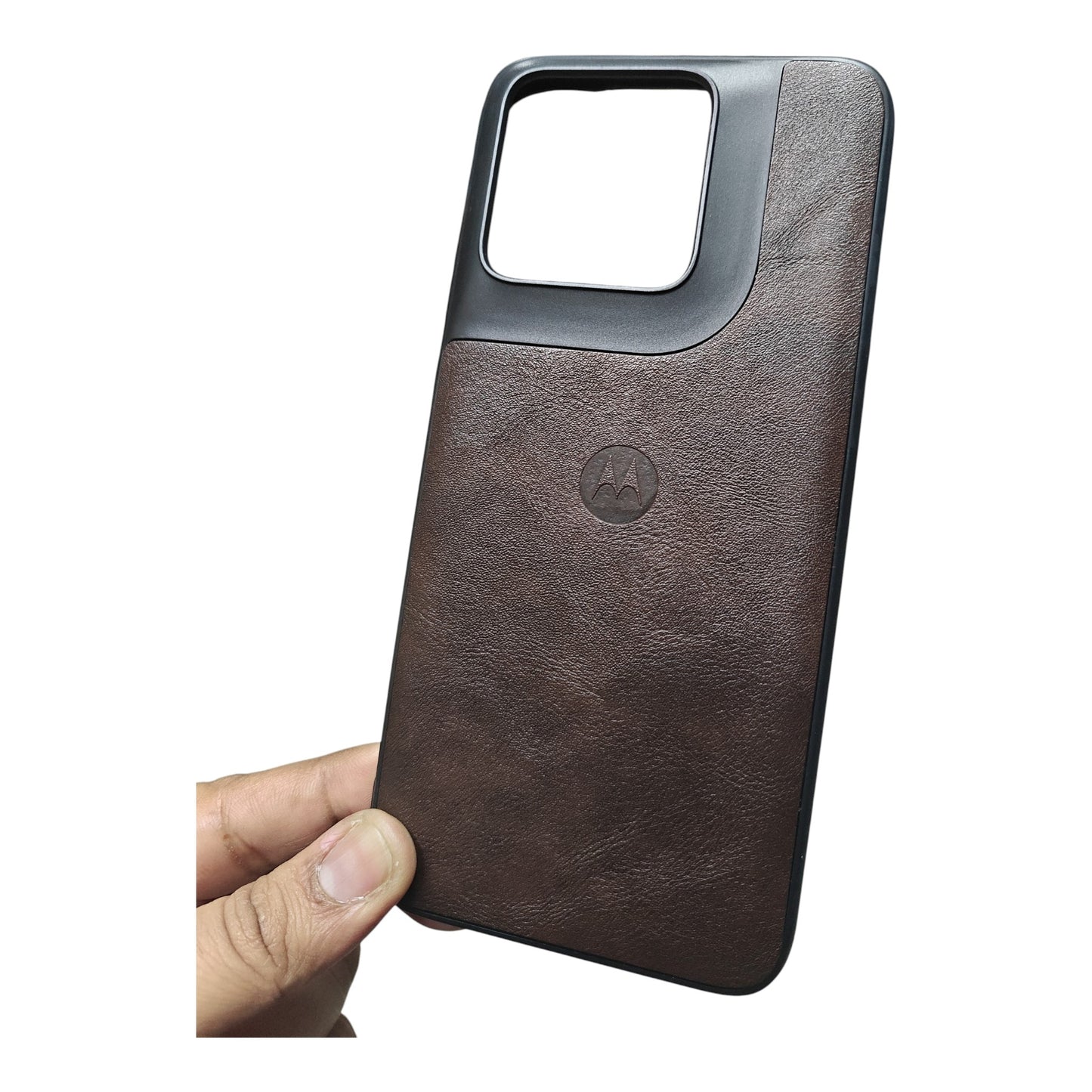 Motorola Moto Edge 70 Fusion 5G Luxury Leather ( Side Soft, Back Hard ) Premium Quality Back Cover Case