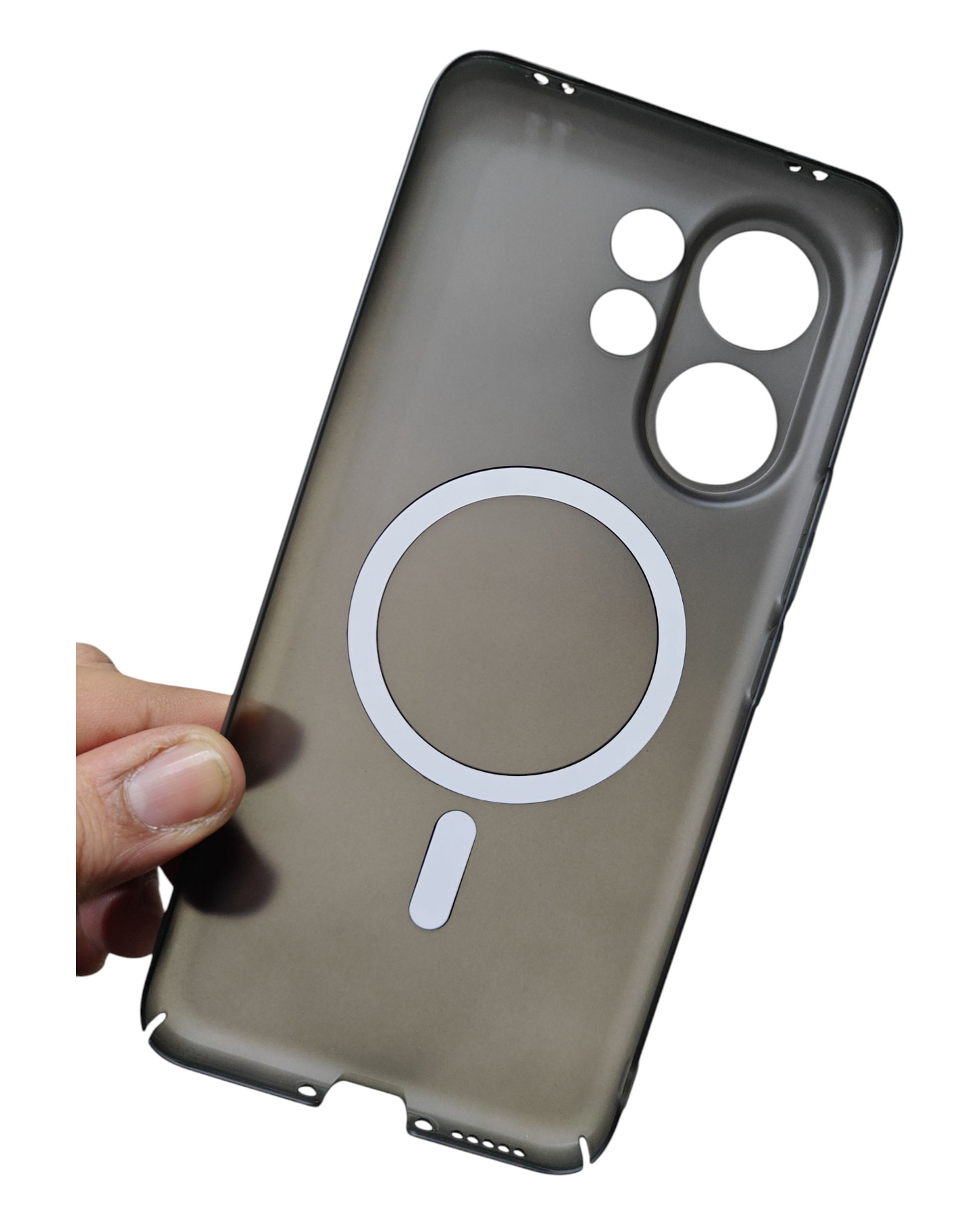 Vivo V60 / Vivo V60E / Vivo T4 Pro 5G Premium Quality Magsafe Matte Hard Plastic Back Cover Case - Royal Star