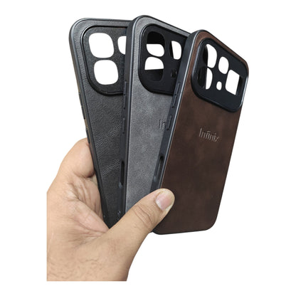 Infinix Note 60 Pro 5G / Infinix Note 60 5G Luxury Leather ( Side Soft, Back Hard ) Premium Quality Back Cover Case