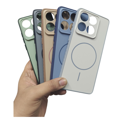 Motorola Moto Edge 60 Pro / Motorola Moto Edge 60 Fusion 5G Premium Quality Grip Design ( Side Soft, Back Hard ) Back Cover Case ( No Magsafe, Only Design)