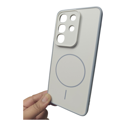 Vivo T4x / Vivo Y31 Pro / iQOO Z10x (5G) Premium Quality Grip Design ( Side Soft, Back Hard ) Back Cover Case ( No Magsafe, Only Design) - Royal Star