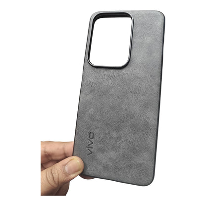 Vivo T4x / Vivo Y31 Pro / iQOO Z10x (5G) Luxury Leather ( Side Soft, Back Hard ) Premium Quality Back Cover Case
