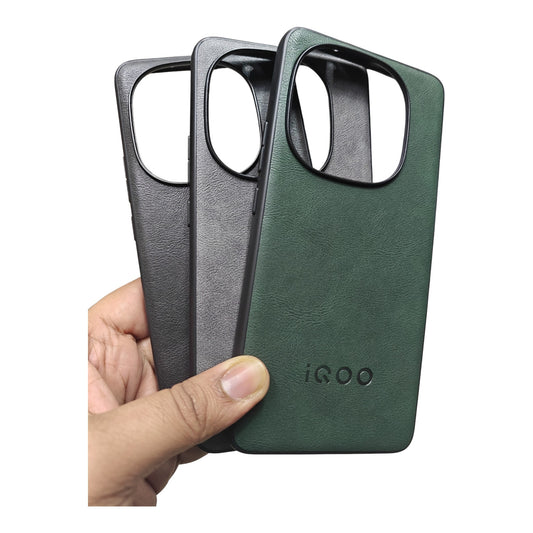 iQOO 13 / iQOO13 5G Luxury Leather ( Side Soft, Back Hard ) Premium Quality Back Cover Case