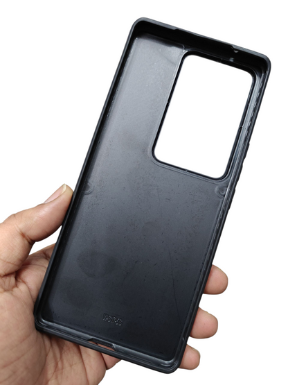 Vivo V29 / Vivo V29 Pro 5G Magsafe Premium Quality Leather ( Side Soft, Back Hard ) Back Cover Case - Royal Star