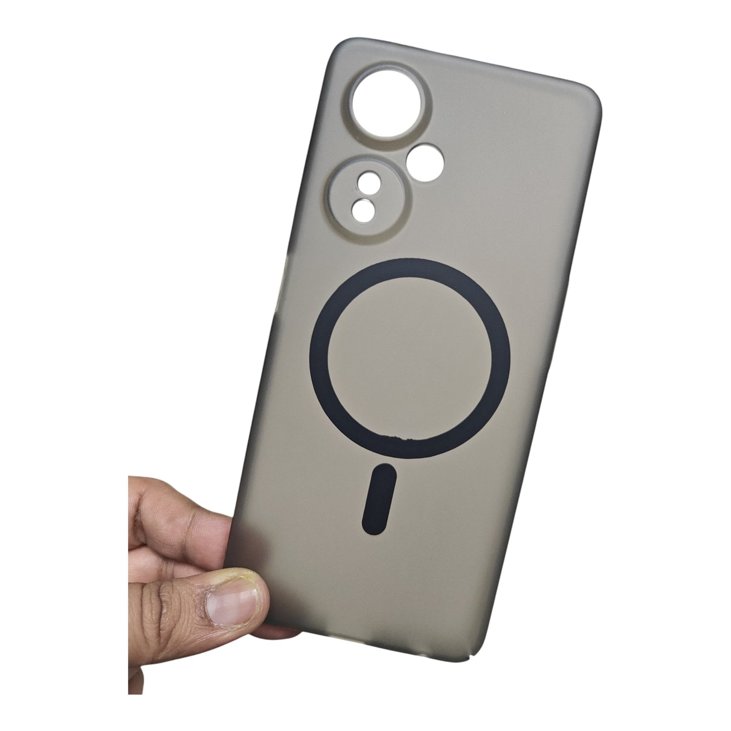 OnePlus Nord Ce3 Lite / OnePlus Nord Ce 3 Lite 5G Premium Quality Magsafe Matte Hard Plastic Back Cover Case