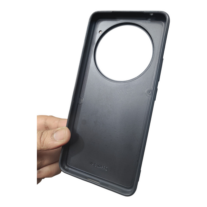 Vivo T4 (5G) / iQOO Z10 / Vivo Y300 Pro (5G) Magsafe Premium Quality Leather ( Side Soft, Back Hard ) Back Cover Case - Royal Star