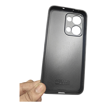 Oppo Reno 13 5G Luxury Leather ( Side Soft, Back Hard ) Back Cover Case - Royal Star
