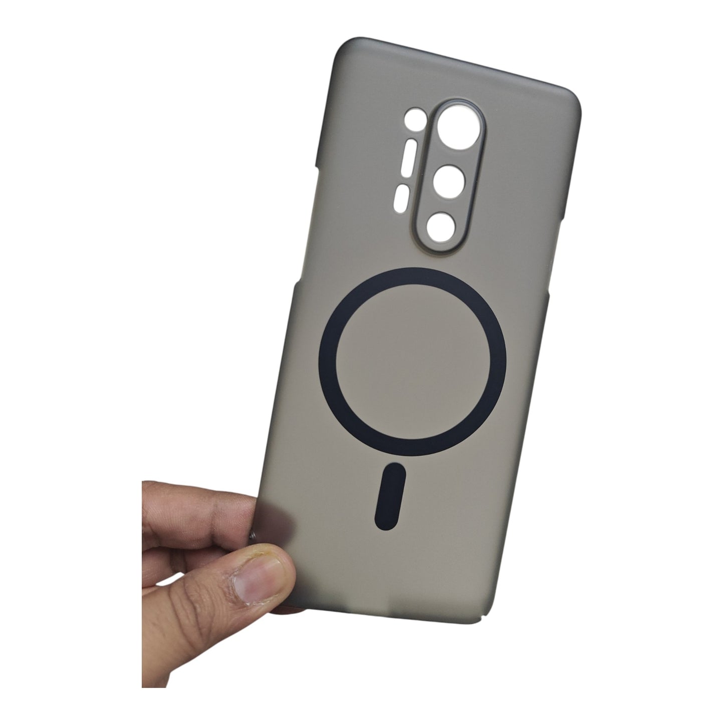 OnePlus 8 Pro Premium Quality Magsafe Matte Hard Plastic Back Cover Case