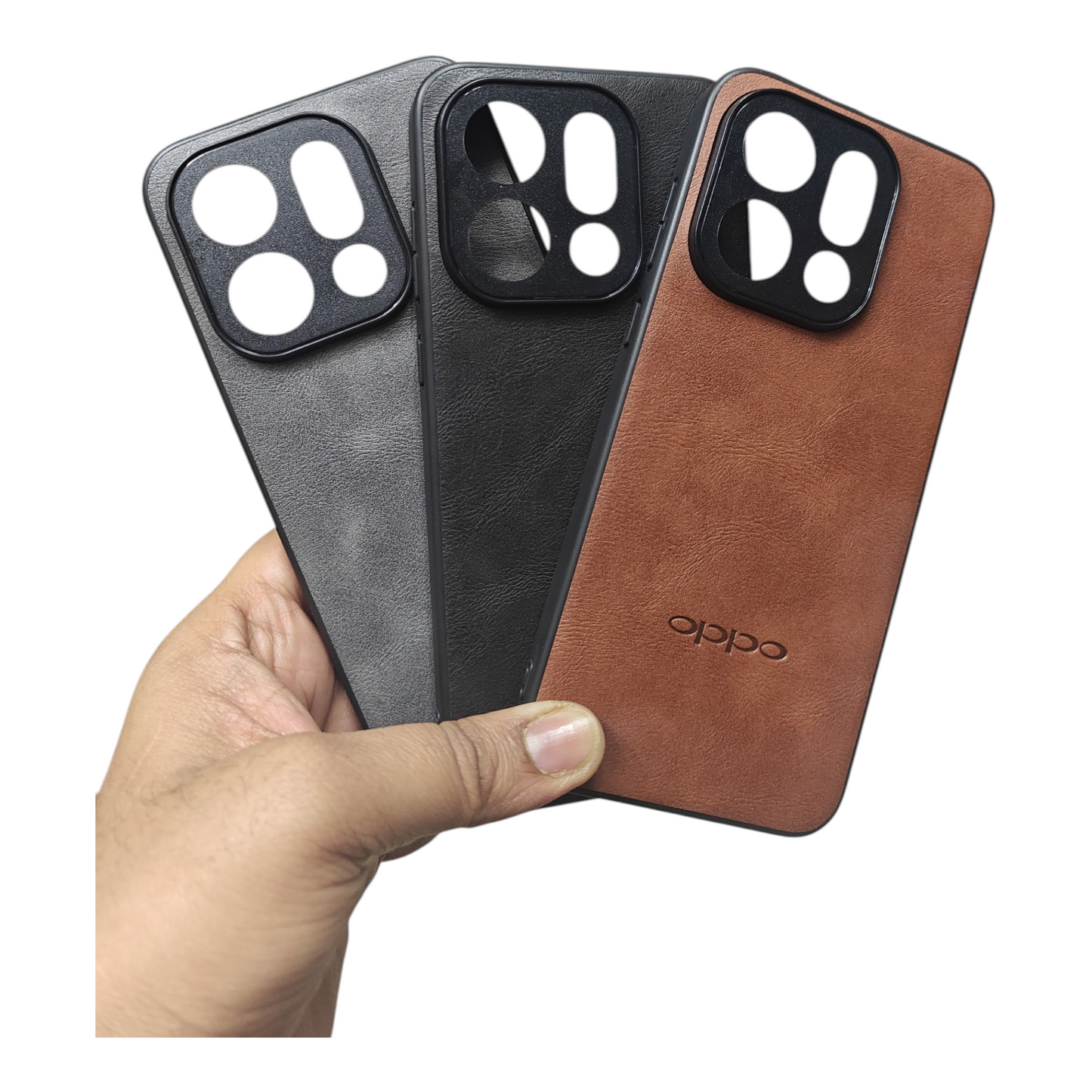 Oppo Find X9 5G Luxury Leather ( Side Soft, Back Hard ) Premium Quality Back Cover Case