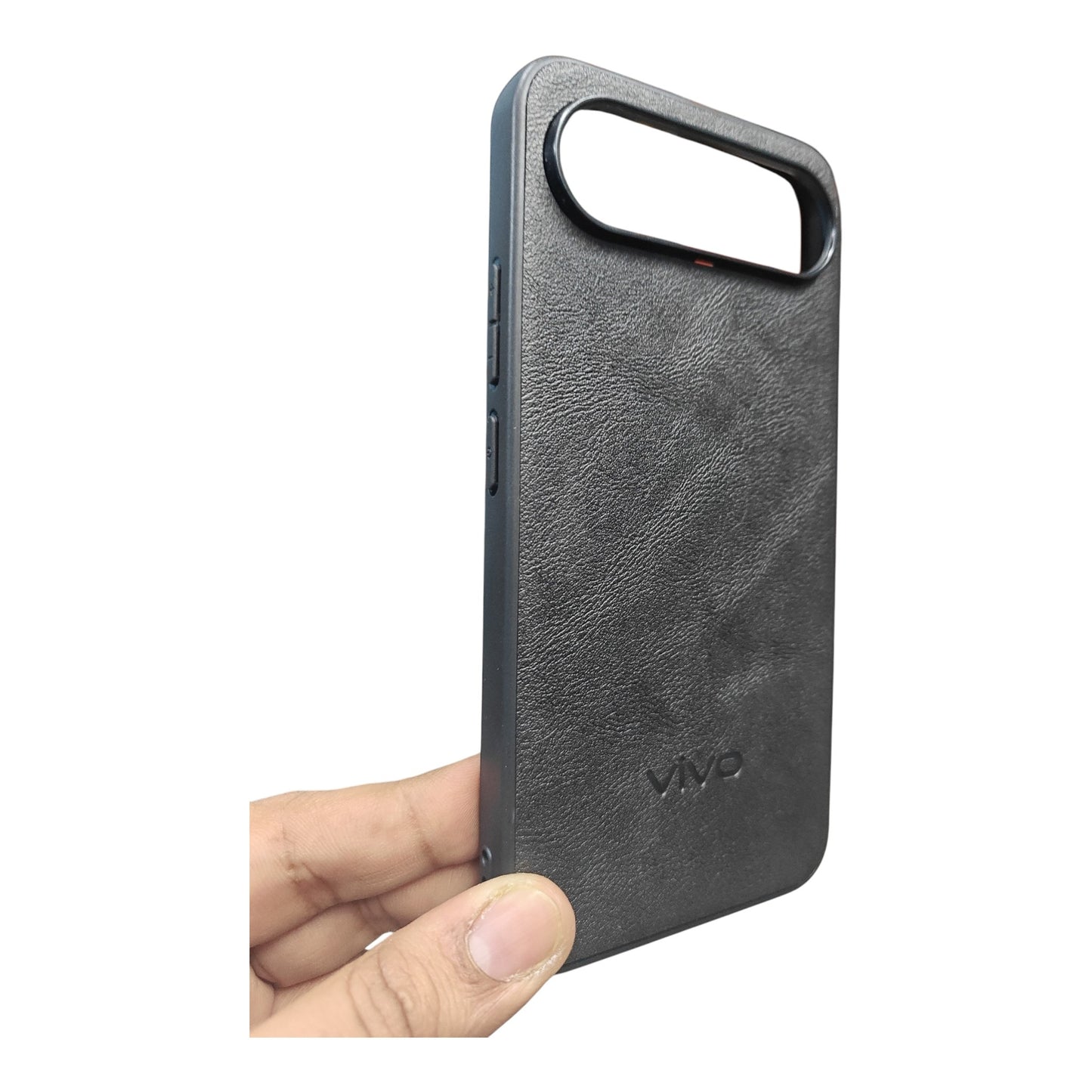Vivo X300 FE 5G / X300FE 5G Luxury Leather ( Side Soft, Back Hard ) Premium Quality Back Cover Case