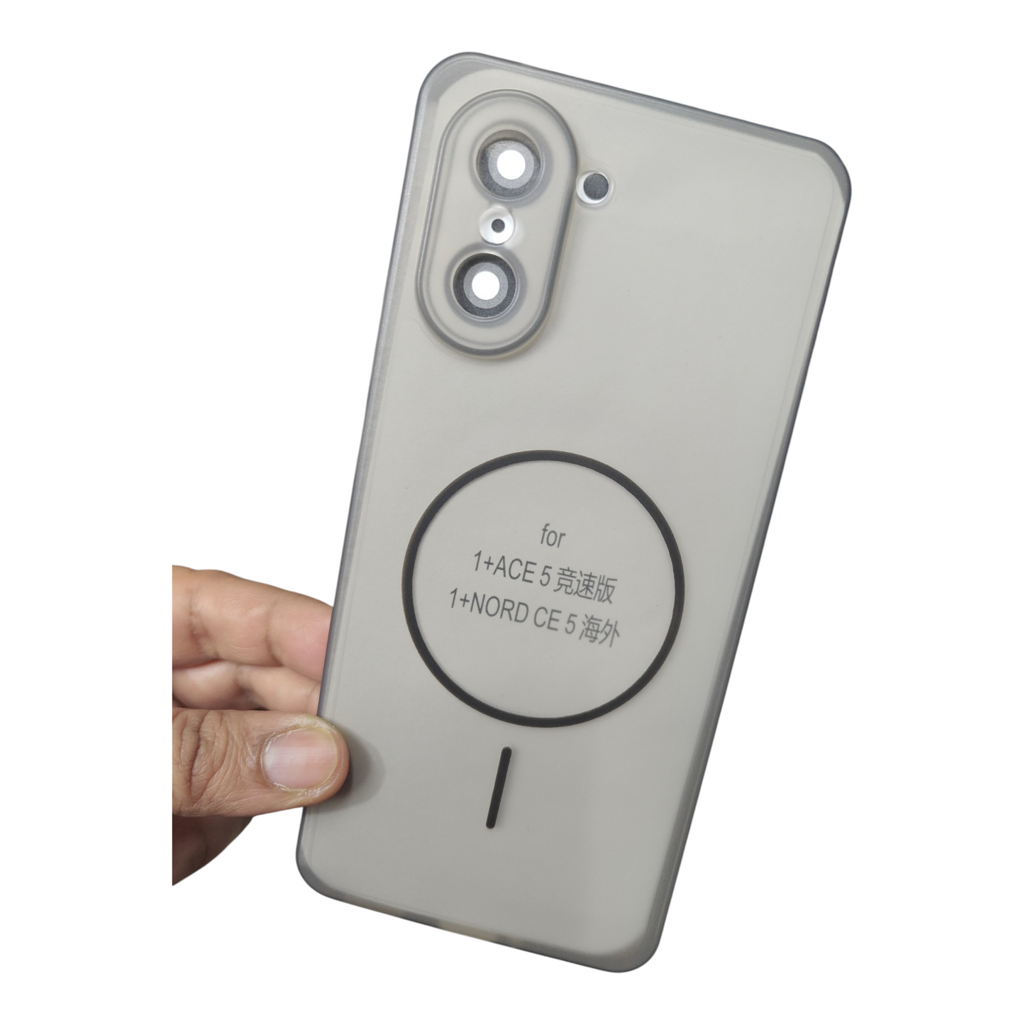 OnePlus Nord CE5 / Nord CE 5 5G Premium Quality Matte Silicon Soft Back Cover Case ( No Magsafe, Only Design )