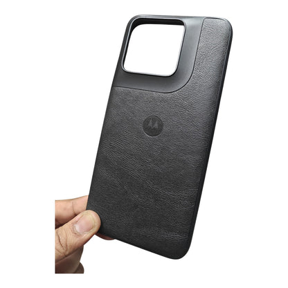 Motorola Moto Edge 70 Fusion 5G Luxury Leather ( Side Soft, Back Hard ) Premium Quality Back Cover Case