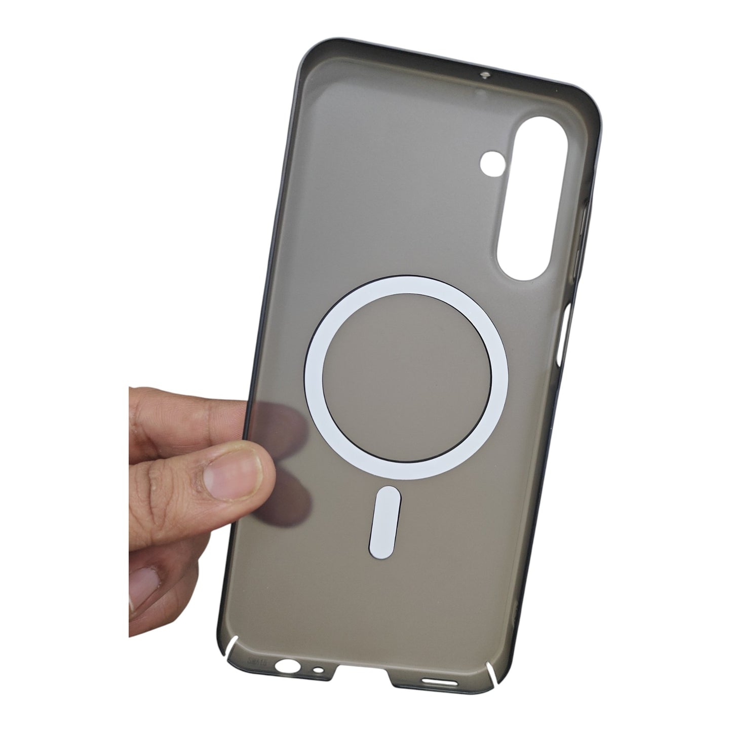 Samsung Galaxy A15 4G / 5G Premium Quality Magsafe Matte Hard Plastic Back Cover Case