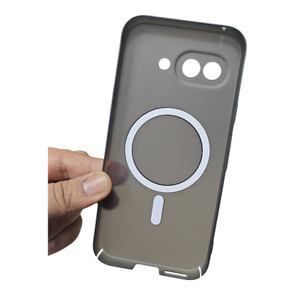 Google Pixel 9A Premium Quality Magsafe Matte Hard Plastic Back Cover Case