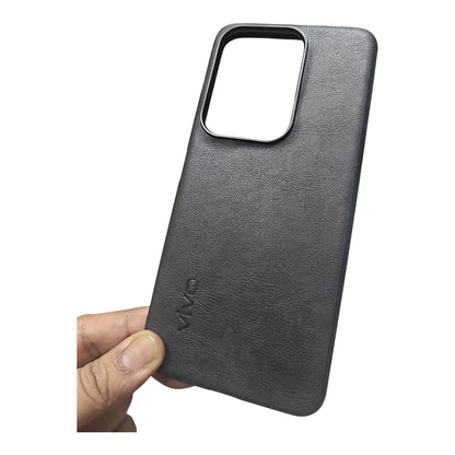Vivo T4x / Vivo Y31 Pro / iQOO Z10x (5G) Luxury Leather ( Side Soft, Back Hard ) Premium Quality Back Cover Case