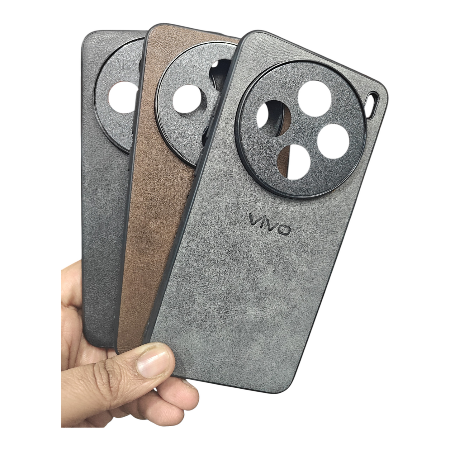 Vivo X200 5G Luxury Leather ( Side Soft, Back Hard ) Back Cover Case - Royal Star