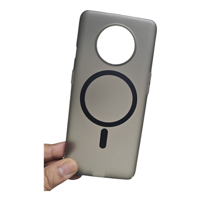 OnePlus 7T Premium Quality Magsafe Matte Hard Plastic Back Cover Case