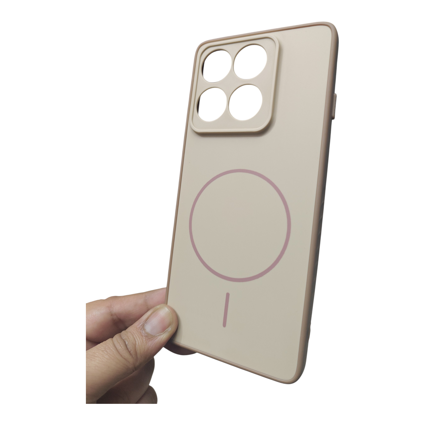 Motorola Moto Edge 60 Pro / Motorola Moto Edge 60 Fusion 5G Premium Quality Grip Design ( Side Soft, Back Hard ) Back Cover Case ( No Magsafe, Only Design)