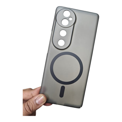 Vivo V40 / V40 Pro / T3 Ultra Premium Quality Magsafe Matte Hard Plastic Back Cover Case