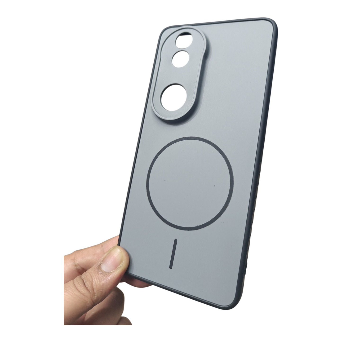 Vivo V50 / Vivo V50E / Vivo T4R / iQOO Z10R 5G Premium Quality Grip Design ( Side Soft, Back Hard ) Back Cover Case ( No Magsafe, Only Design) - Royal Star