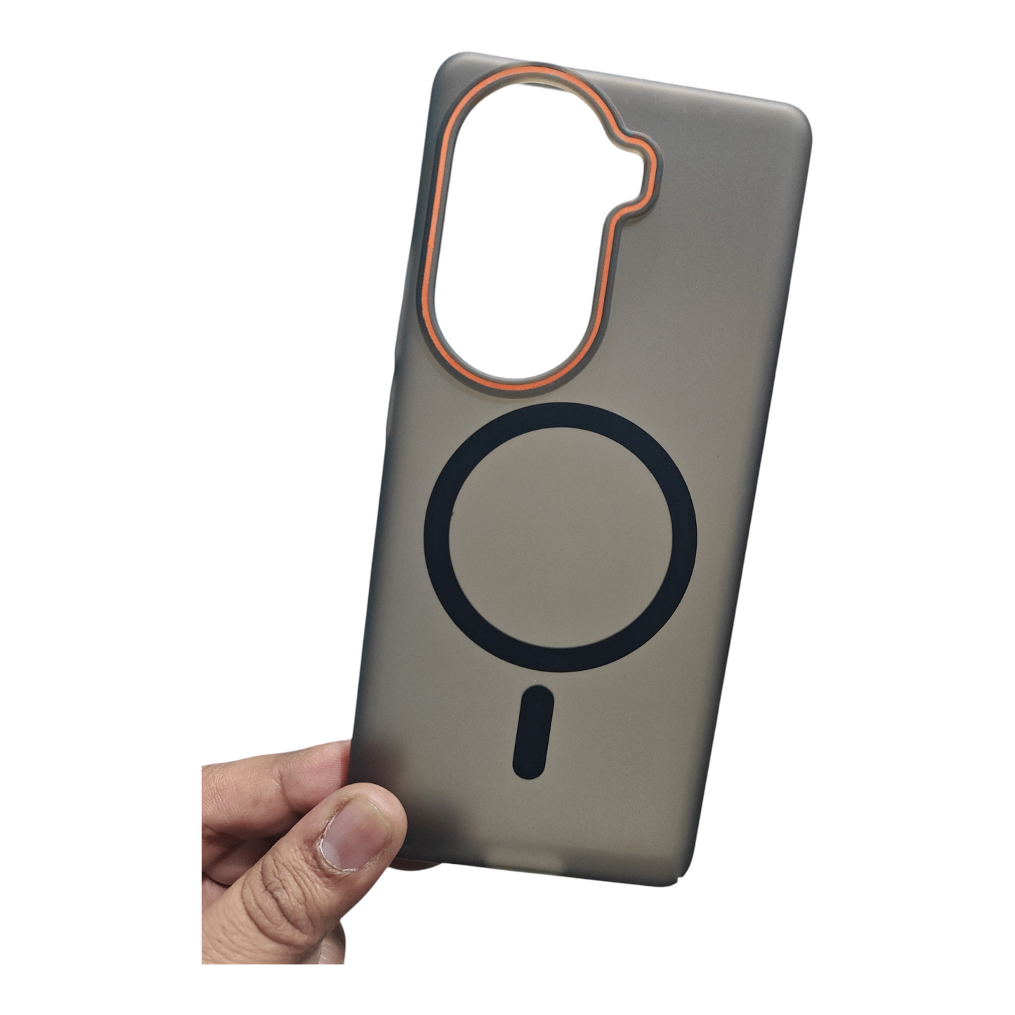 Oppo Reno 11 5G Royal Star Premium Quality Magsafe Matte Hard Plastic Back Cover Case