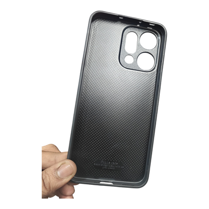 Oppo Reno 14 Pro 5G Luxury Leather ( Side Soft, Back Hard ) Back Cover Case - Royal Star