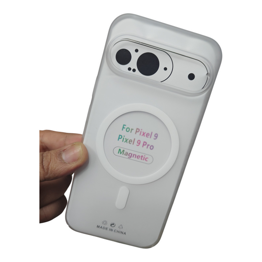 Google Pixel 9 / Pixel 9 Pro Premium Quality Magsafe Matte Hard Plastic Back Cover Case