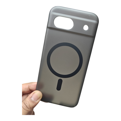 Google Pixel 8A Premium Quality Magsafe Matte Hard Plastic Back Cover Case