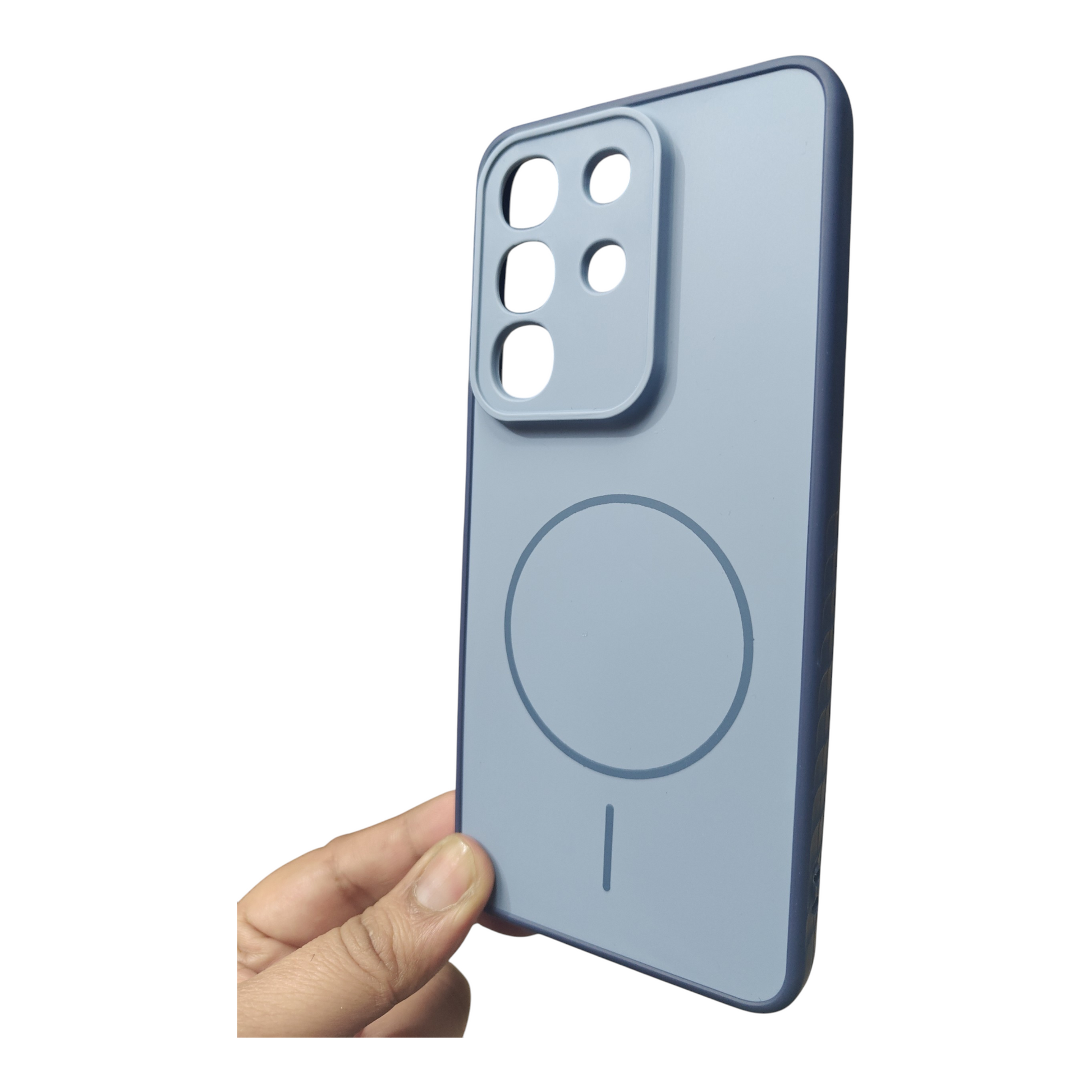 Xiaomi Redmi 15 5G / Xiaomi Redmi15 5G Premium Quality Grip Design ( Side Soft, Back Hard ) Back Cover Case ( No Magsafe, Only Design) - Royal Star