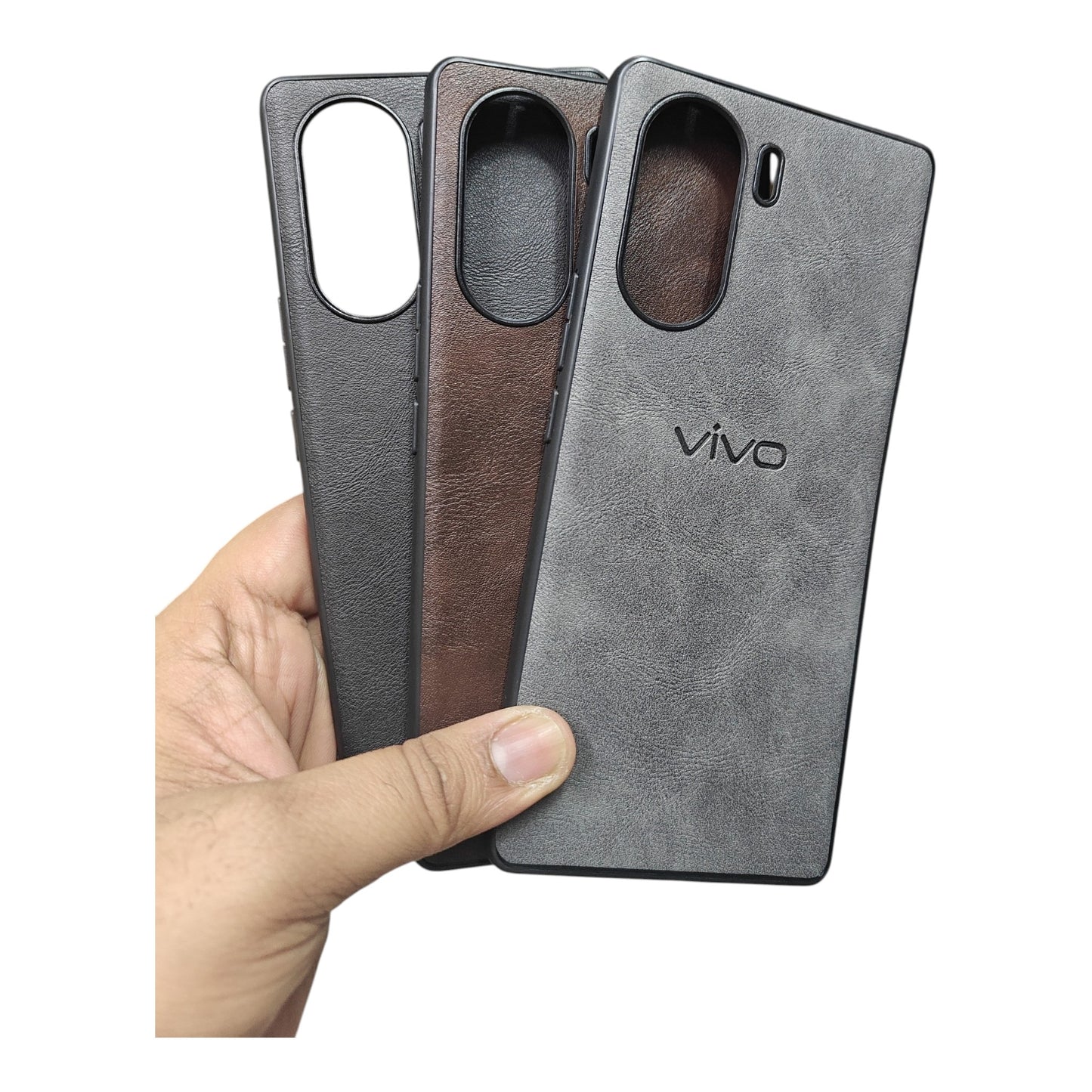 Vivo V29E 5G Luxury Leather ( Side Soft, Back Hard ) Premium Quality Back Cover Case