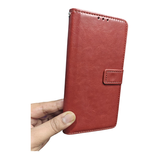 Vivo Y29 5G Premium Quality Leather Flip Cover Back Case