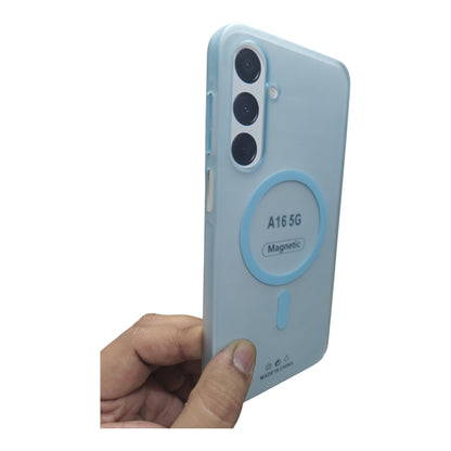 Samsung Galaxy A16 5G Premium Quality Magsafe Matte Hard Plastic Back Cover Case