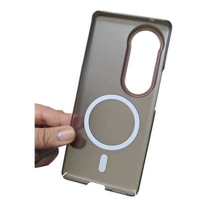 Vivo V40 / V40 Pro / T3 Ultra 5G Royal Star Premium Quality Magsafe Matte Hard Plastic Back Cover Case