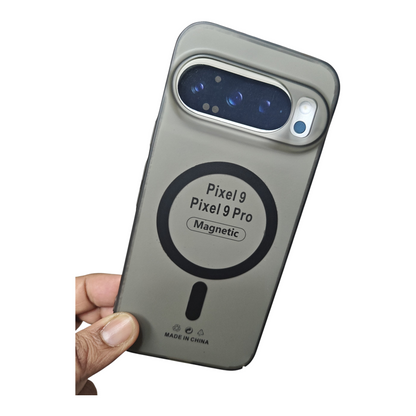 Google Pixel 9 / Pixel 9 Pro Premium Quality Magsafe Matte Hard Plastic Back Cover Case