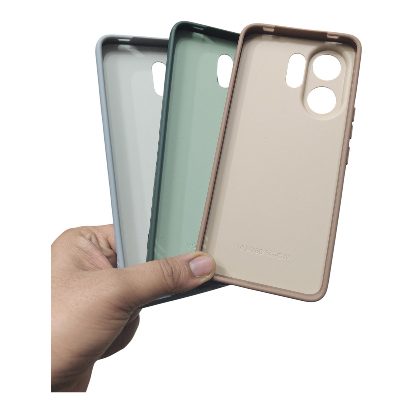 Vivo V60 5G / Vivo T4 Pro 5G / Vivo V60E 5G Premium Quality Grip Design ( Side Soft, Back Hard ) Back Cover Case ( No Magsafe, Only Design) - Royal Star