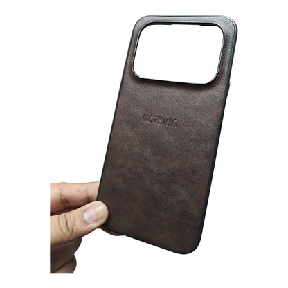 Nothing Phone 4A Pro 5G Luxury Leather ( Side Soft, Back Hard ) Premium Quality Back Cover Case