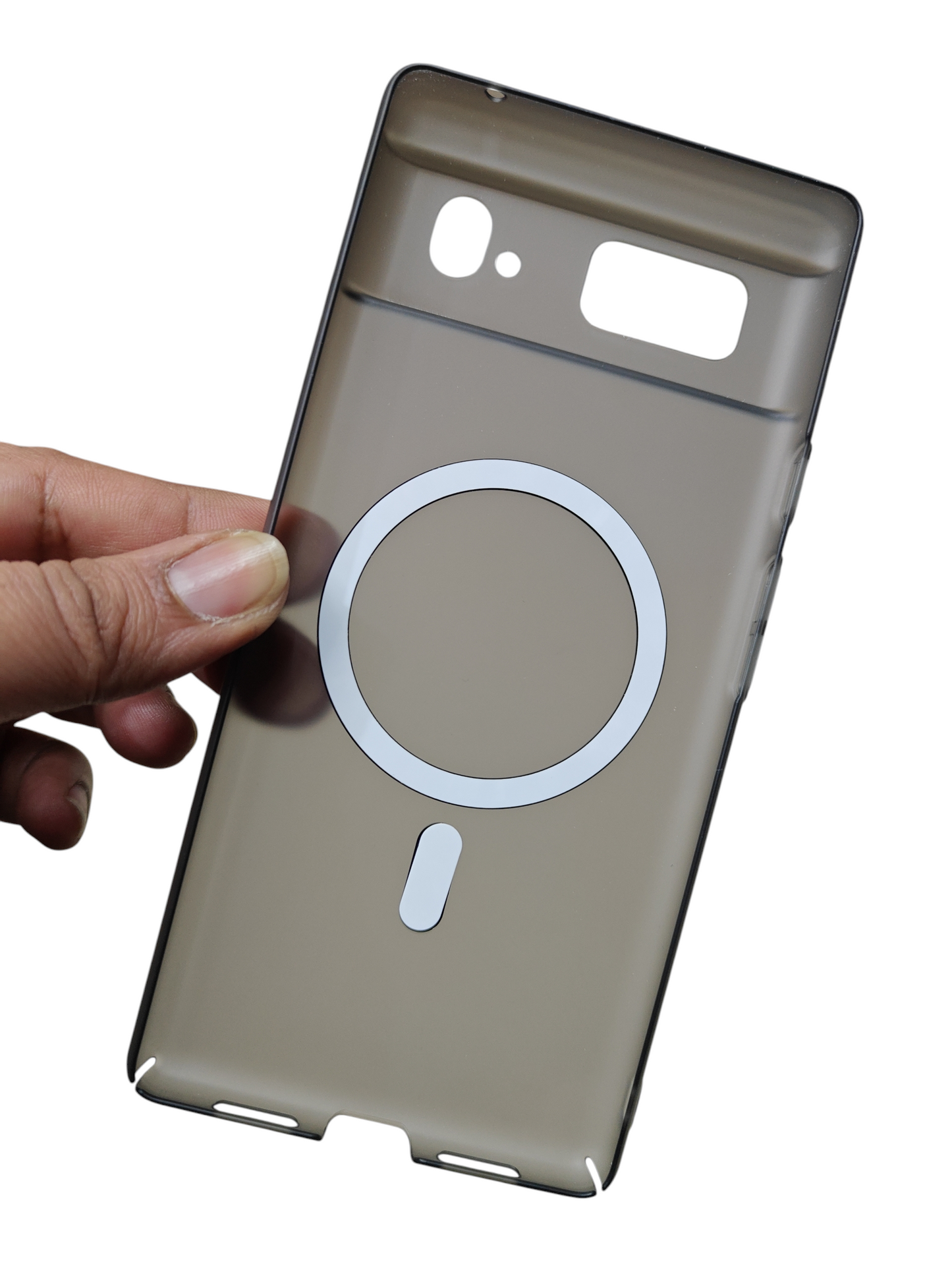Google Pixel 6 5G Premium Quality Magsafe Matte Hard Plastic Back Cover Case - Royal Star