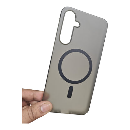 Samsung Galaxy A35 5G Premium Quality Magsafe Matte Hard Plastic Back Cover Case
