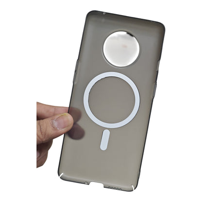 OnePlus 7T Premium Quality Magsafe Matte Hard Plastic Back Cover Case