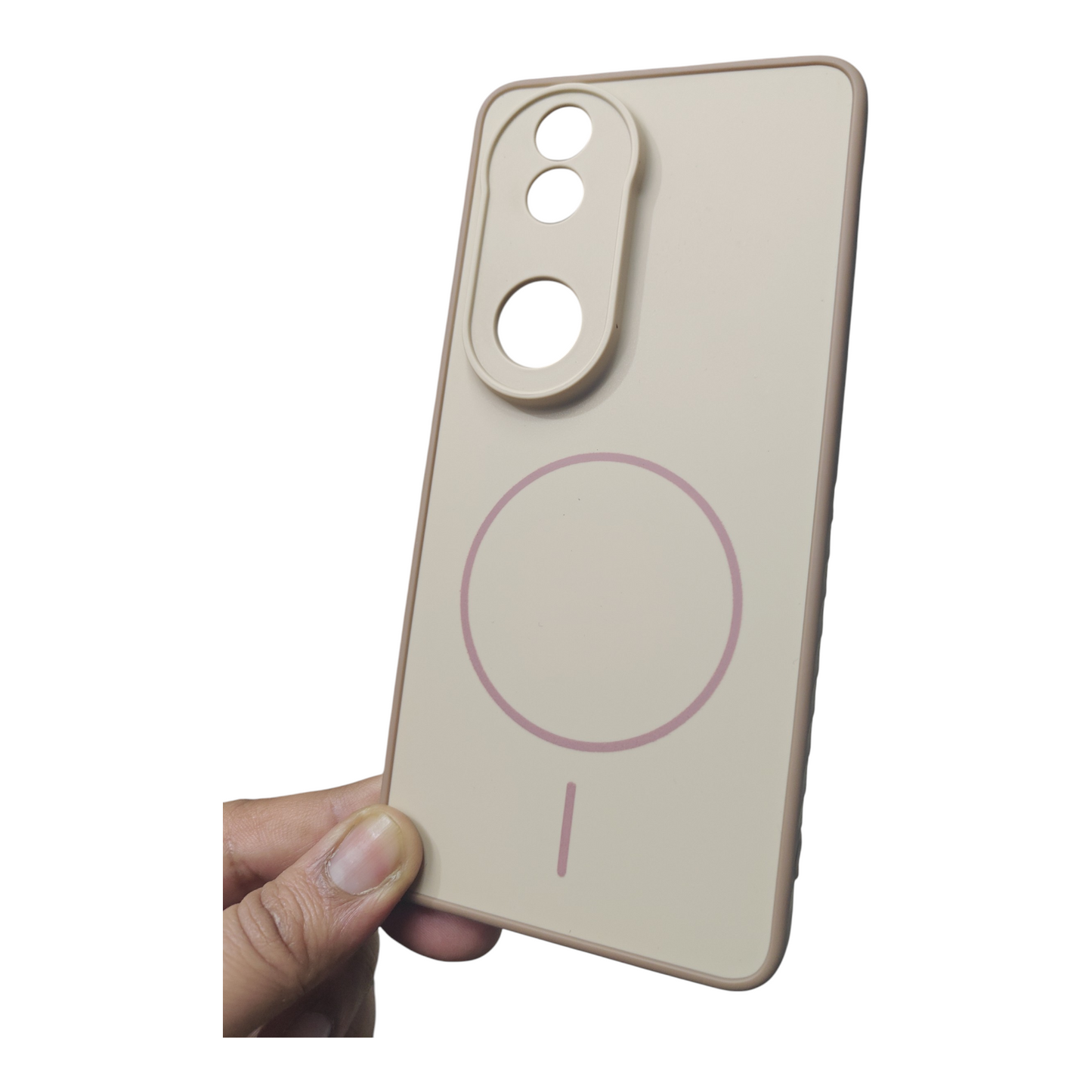 Vivo V50 / Vivo V50E / Vivo T4R / iQOO Z10R 5G Premium Quality Grip Design ( Side Soft, Back Hard ) Back Cover Case ( No Magsafe, Only Design) - Royal Star