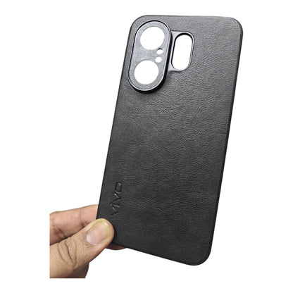 Vivo X200FE / X200 FE 5G Luxury Leather ( Side Soft, Back Hard ) Premium Quality Back Cover Case