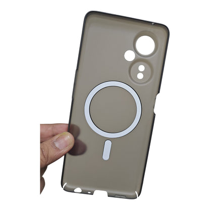 OnePlus Nord Ce3 Lite / OnePlus Nord Ce 3 Lite 5G Premium Quality Magsafe Matte Hard Plastic Back Cover Case